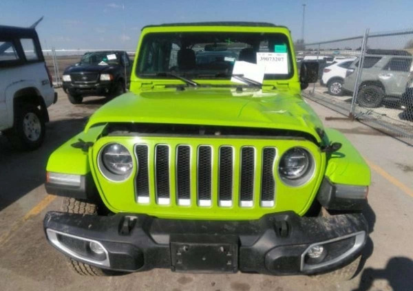 Jeep Wrangler cena 115000 przebieg: 128000, rok produkcji 2021 z Biała małe 11